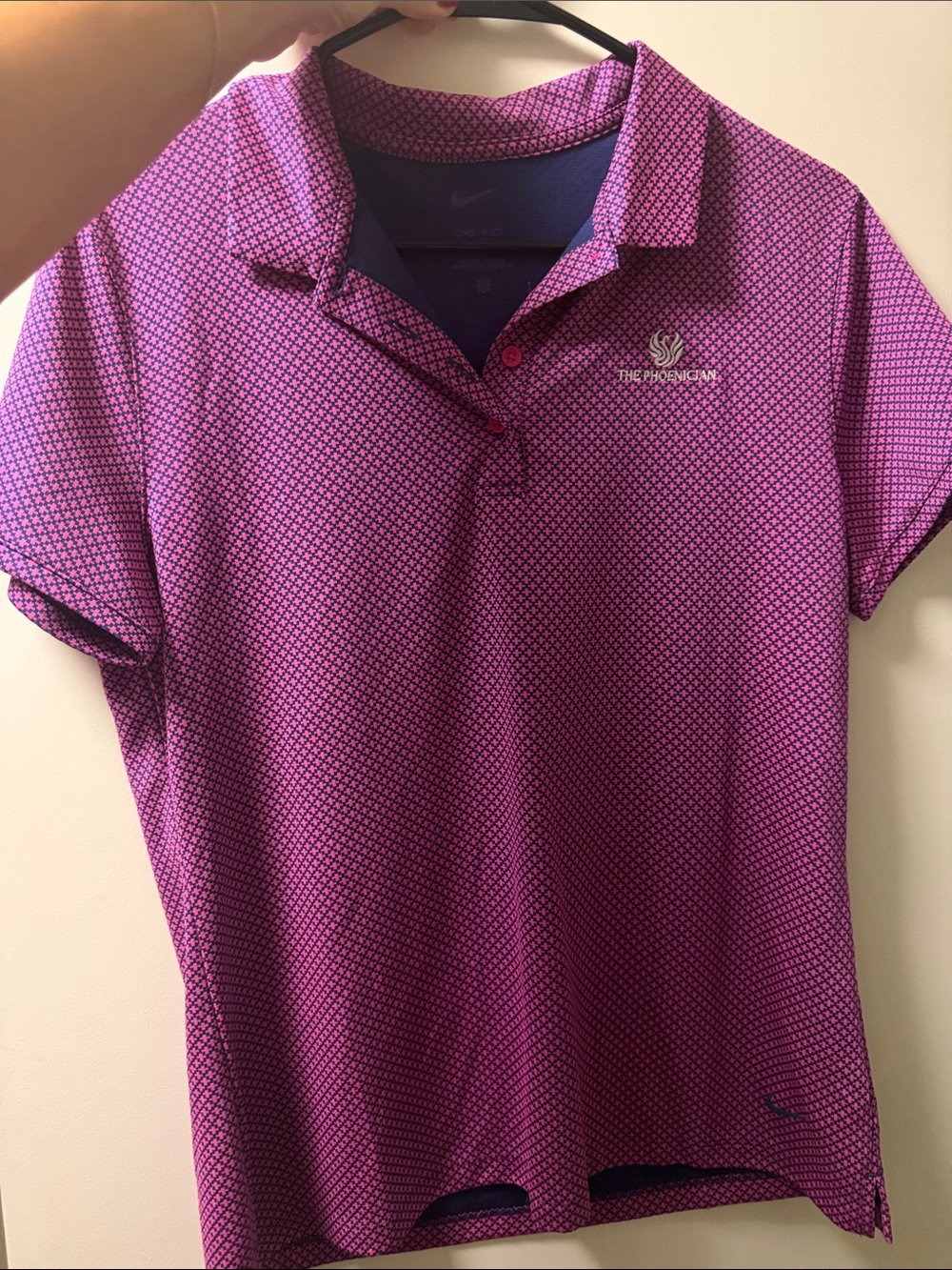 Nike Purple Dri-FIT Performance Top